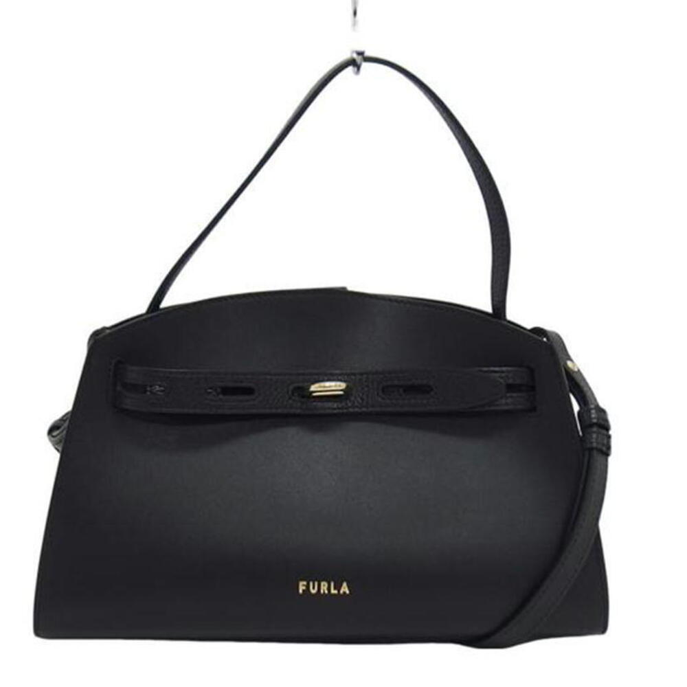 Furla Margherita Shoulder Bag Black